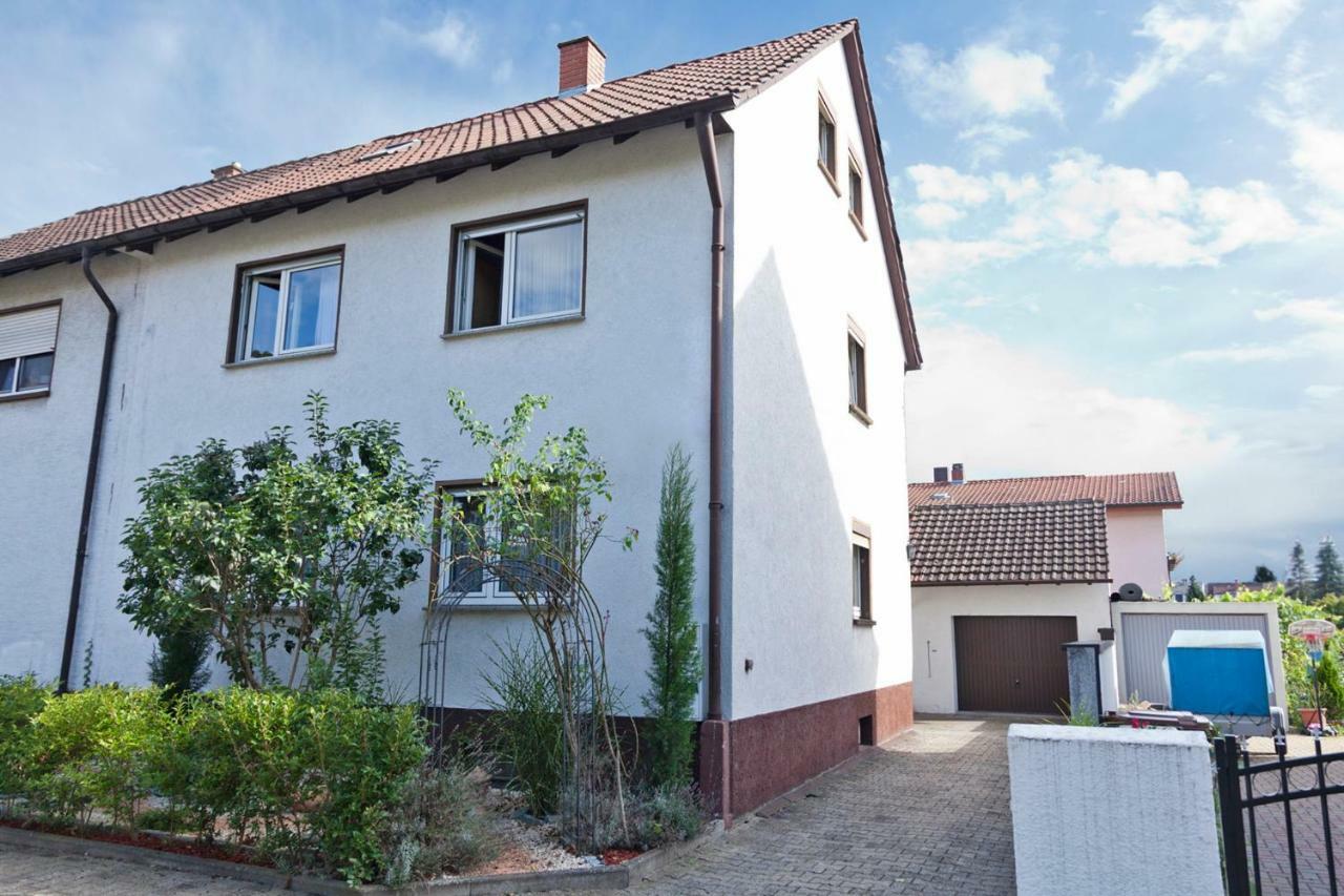 Ferienwohnung Kurrer Plankstadt Exteriör bild